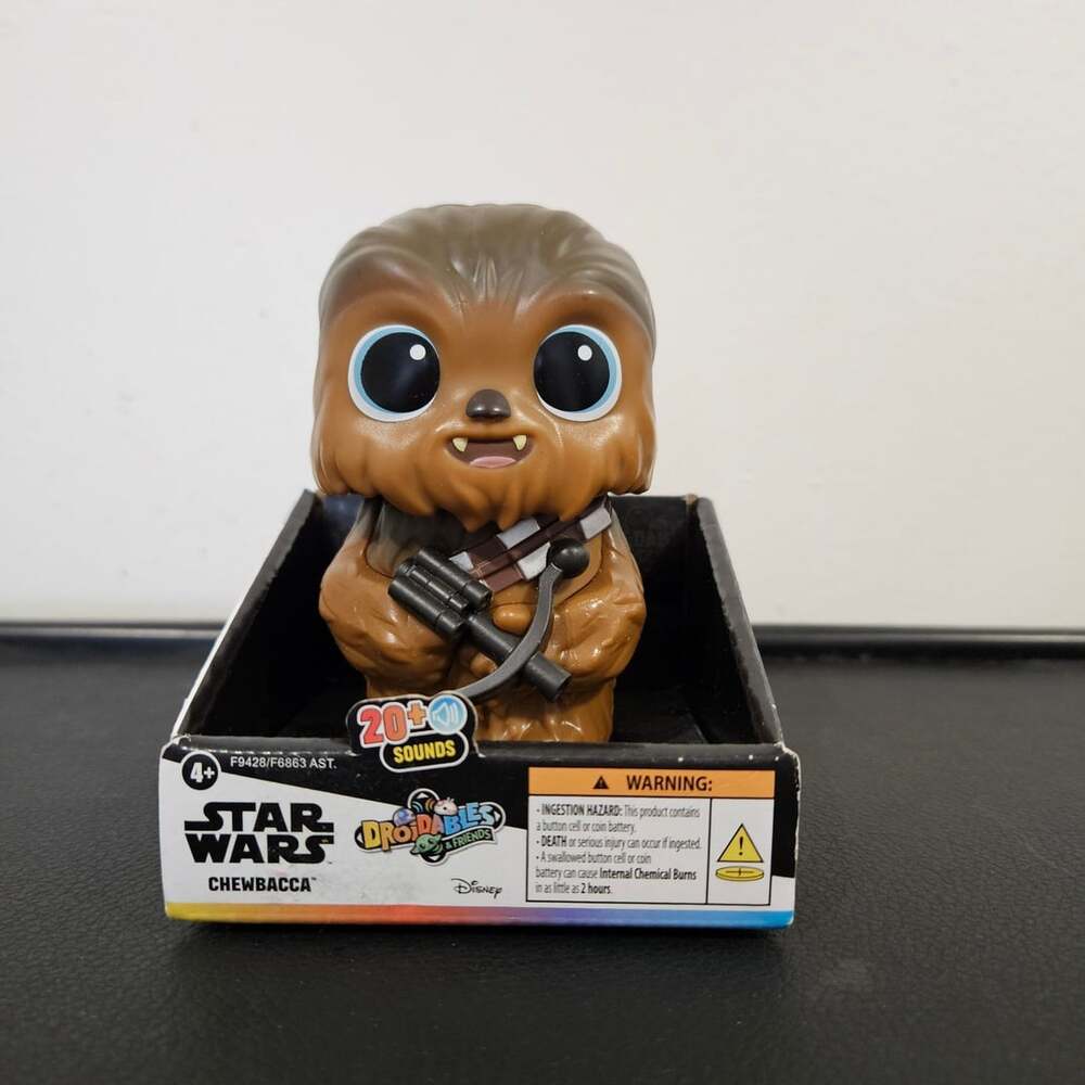 Star Wars Droidables Chewbacca Interactive Figure 4 Inch Electronic Sound